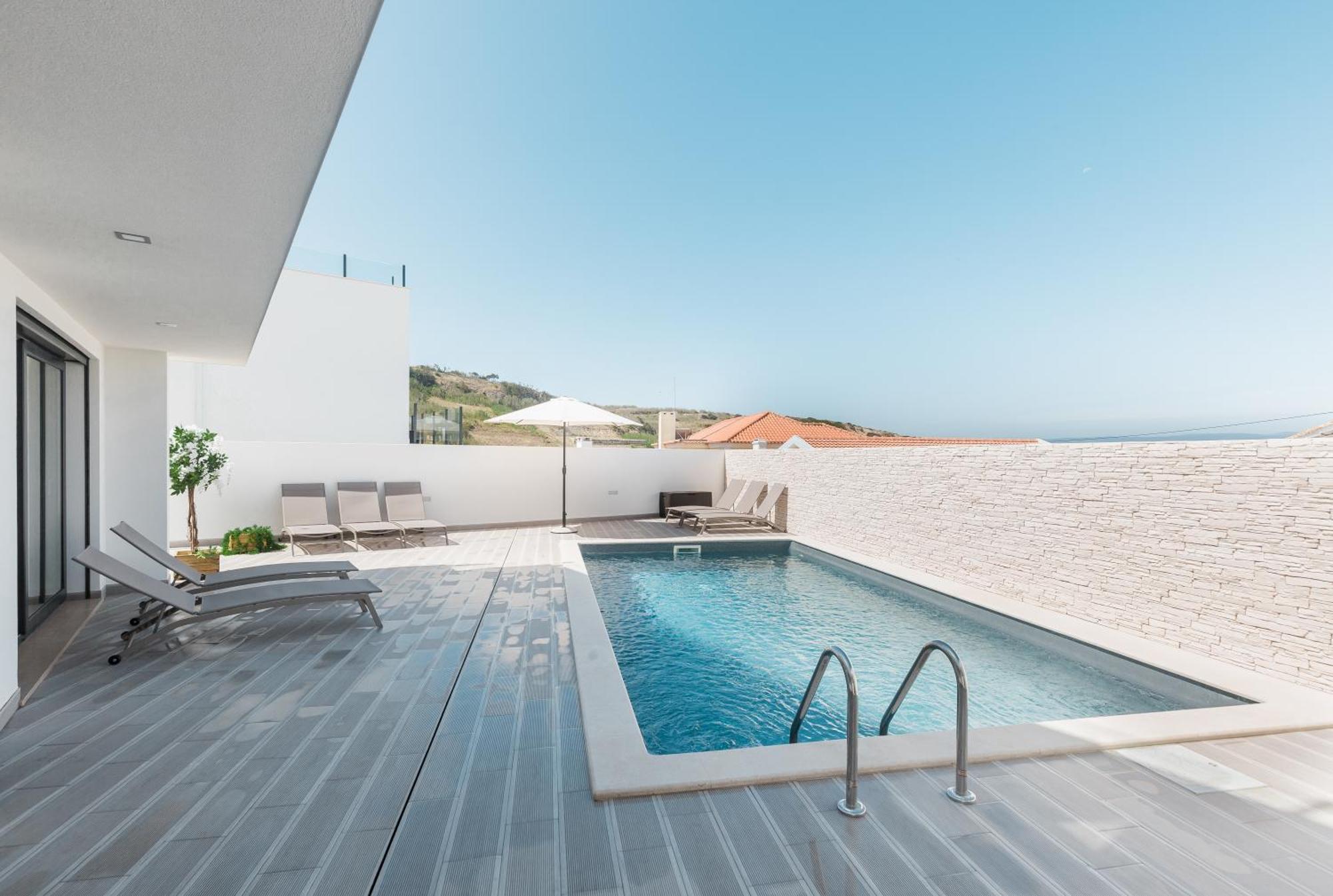 Beach Villa With Ocean View Lourinhã Kültér fotó