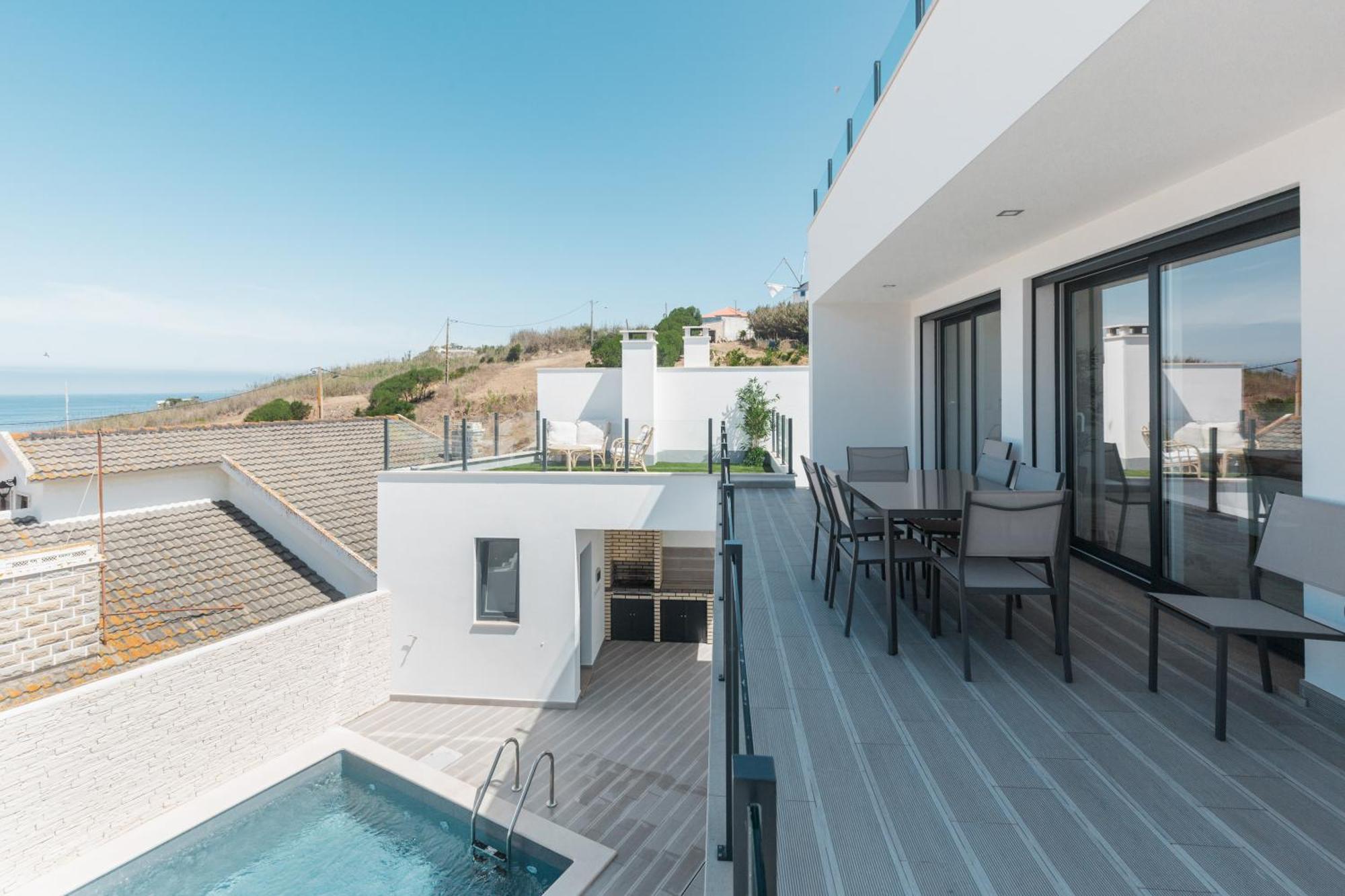 Beach Villa With Ocean View Lourinhã Kültér fotó