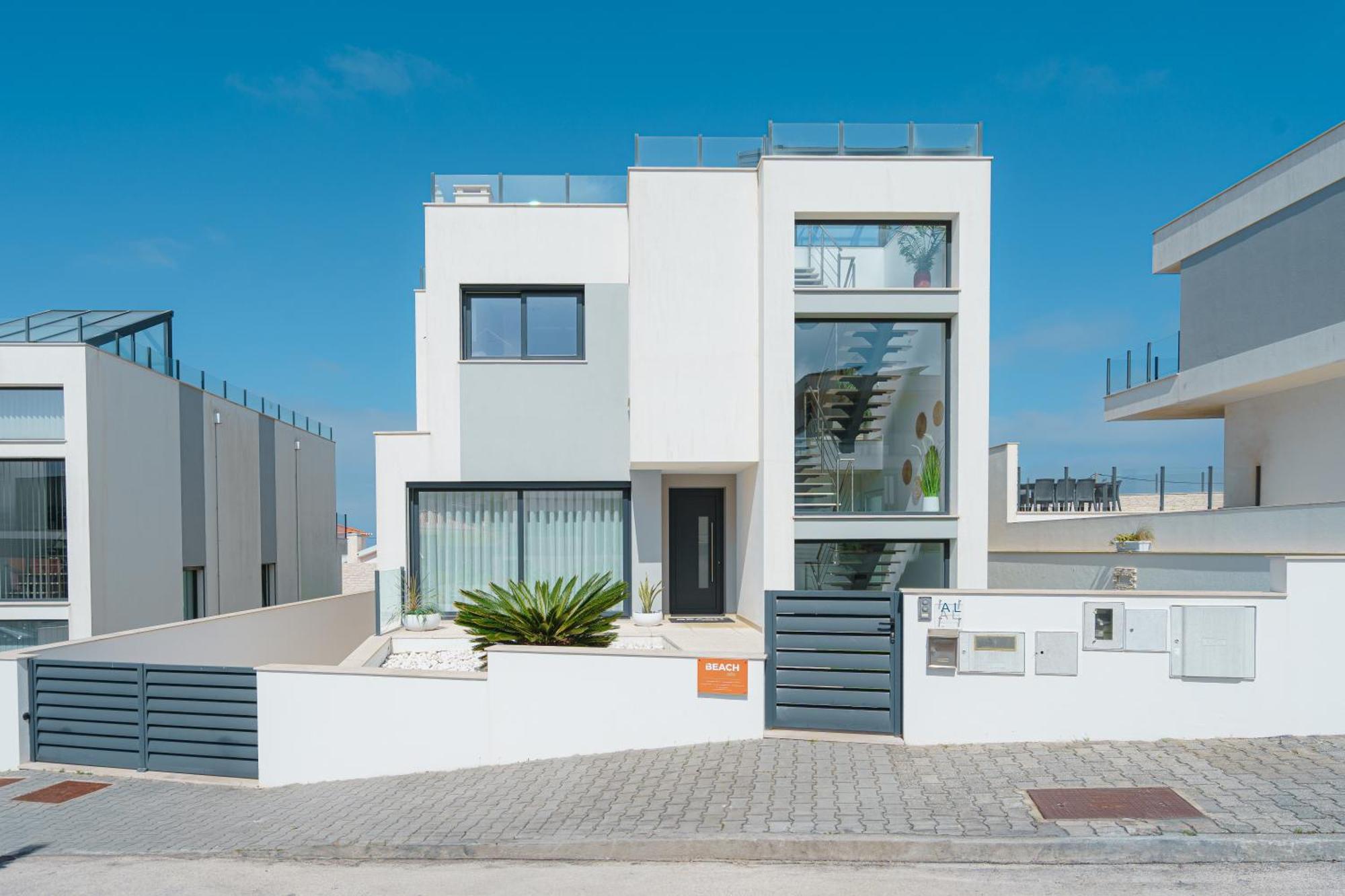 Beach Villa With Ocean View Lourinhã Kültér fotó